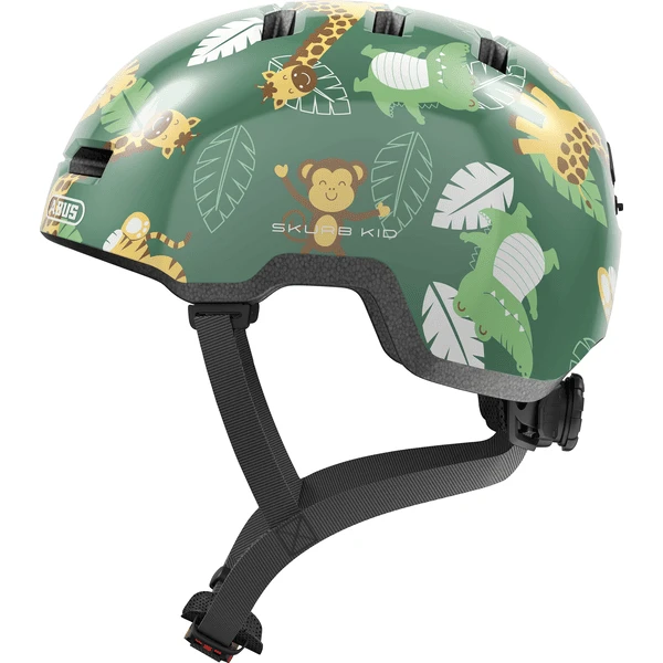 ABUS Fietshelm SKURB KID Green Jungle-S 1 ABUS Fietshelm SKURB KID Green Jungle-S