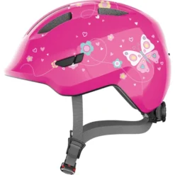 ABUS Fietshelm SMILE Y 3.0 Roze Vlinder-S -Speelgoed Voor Kinderen abus fietshelm smile y 3 0 roze vlinder s a408880 3