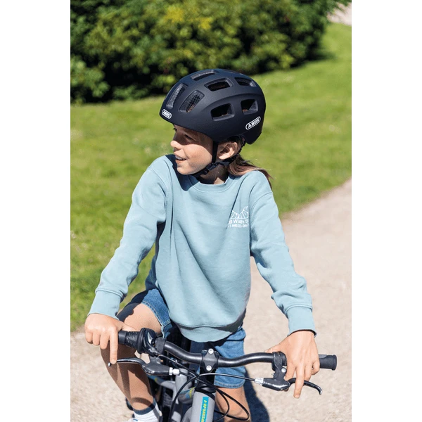 ABUS YOUN-I 2.0 Fietshelm Velvet Black -M 2 ABUS YOUN-I 2.0 Fietshelm Velvet Black -M - Afbeelding 2