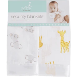 Aden + Anais™ Essential S Katoenen Mousseline Knuffeldoekje 2-pack Safari Babes -Speelgoed Voor Kinderen aden anais essential s katoenen mousseline knuffeldoekje 2 pack safari babes a391394 3
