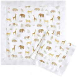 Aden +anais™ Musslin Knuffeldoekje 2-Pack Tanzanie 6 Aden +anais™ Musslin Knuffeldoekje 2-Pack Tanzanie -Speelgoed Voor Kinderen aden anais musslin knuffeldoekje 2 pack tanzanie a410160 2