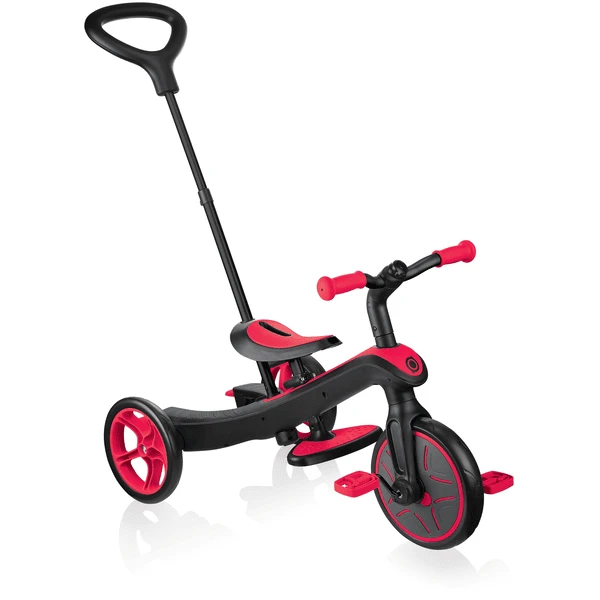 AUTHENTIC SPORTEN Globber Explore R Trike 4 In 1, Rood 3 AUTHENTIC SPORTEN Globber Explore R Trike 4 In 1, Rood - Afbeelding 3