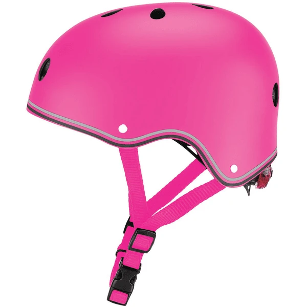 GLOBBER AUTHENTIC SPORTS Helm EVO Ligths, XXS/XS (45-51 Cm), Roze 2 GLOBBER AUTHENTIC SPORTS Helm EVO Ligths, XXS/XS (45-51 Cm), Roze - Afbeelding 2