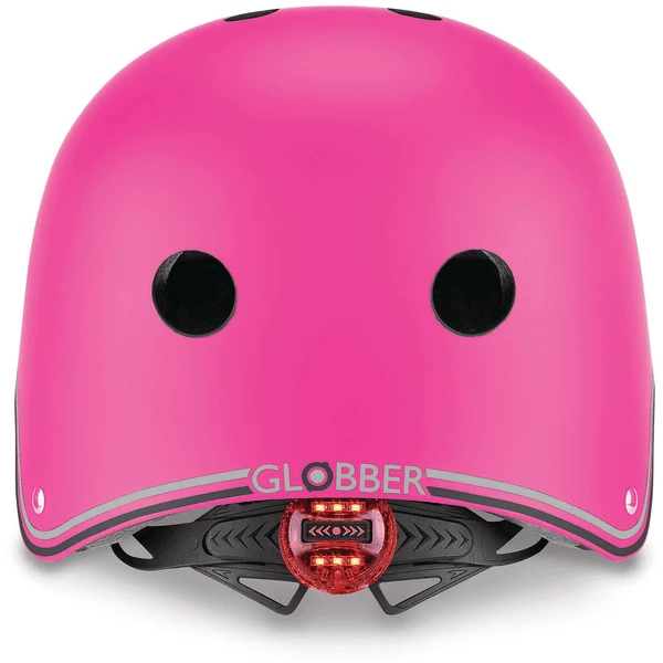 GLOBBER AUTHENTIC SPORTS Helm EVO Ligths, XXS/XS (45-51 Cm), Roze 4 GLOBBER AUTHENTIC SPORTS Helm EVO Ligths, XXS/XS (45-51 Cm), Roze - Afbeelding 4