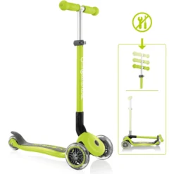 AUTHENTIC SPORTS Step Globber Primo Foldable Groen -Speelgoed Voor Kinderen authentic sports step globber primo foldable groen a279017 2