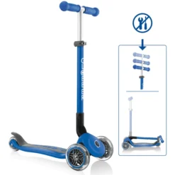 AUTHENTIC SPORTS Step Globber Primo Foldable Navy-blauw -Speelgoed Voor Kinderen authentic sports step globber primo foldable navy blauw a278992 3