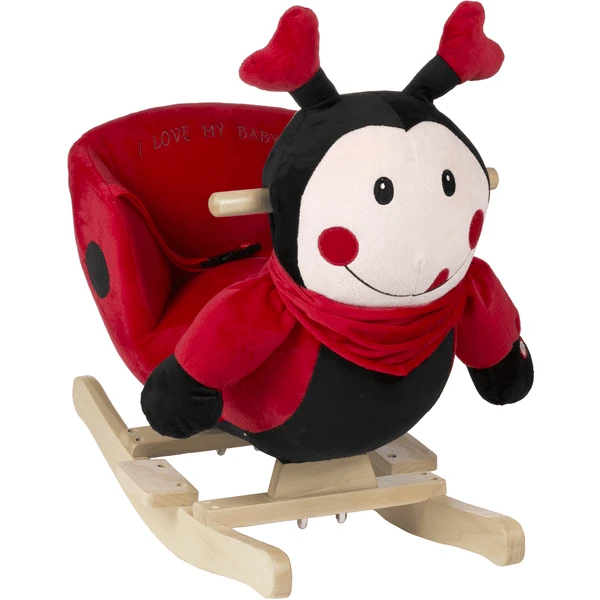 BabyGO - Schommeldier Lieveheersbeestje 2 BabyGO - Schommeldier Lieveheersbeestje - Afbeelding 2