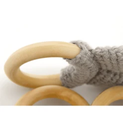 BabyJem Houten Bijtring Konijntje, Grijs 7 BabyJem Houten Bijtring Konijntje, Grijs -Speelgoed Voor Kinderen babyjem houten bijtring konijntje grijs a375266 3