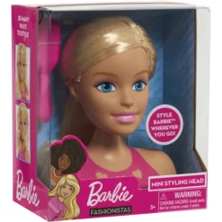 Barbie Mini Kapperskop, Blond Haar 7 Barbie Mini Kapperskop, Blond Haar -Speelgoed Voor Kinderen barbie mini kapperskop blond haar a369056 2