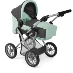 BAYER CHIC 2000 Combi Poppenwagen LENI Melange Antraciet-mint 9 BAYER CHIC 2000 Combi Poppenwagen LENI Melange Antraciet-mint -Speelgoed Voor Kinderen bayer chic 2000 combi poppenwagen leni melange antraciet mint a355194 4