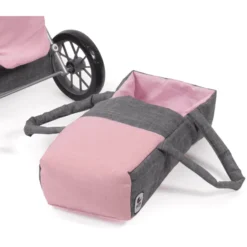 BAYER CHIC 2000 Combi Poppenwagen LENI Melange Grijs Roze 9 BAYER CHIC 2000 Combi Poppenwagen LENI Melange Grijs Roze -Speelgoed Voor Kinderen bayer chic 2000 combi poppenwagen leni melange grijs roze a271232 4