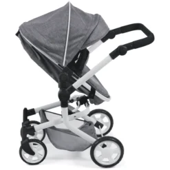 BAYER CHIC 2000 Combi-Poppenwagen MIKA Jeans Grey 9 BAYER CHIC 2000 Combi-Poppenwagen MIKA Jeans Grey -Speelgoed Voor Kinderen bayer chic 2000 combi poppenwagen mika jeans grey a242774 4