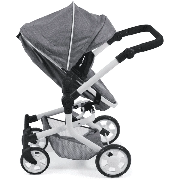 BAYER CHIC 2000 Combi-Poppenwagen MIKA Jeans Grey 5 BAYER CHIC 2000 Combi-Poppenwagen MIKA Jeans Grey - Afbeelding 5