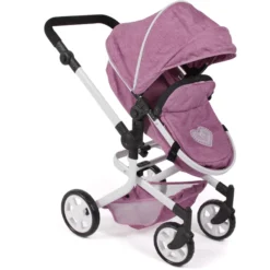 BAYER CHIC 2000 MIKA Jeans Roze Combi Poppenwagen 8 BAYER CHIC 2000 MIKA Jeans Roze Combi Poppenwagen -Speelgoed Voor Kinderen bayer chic 2000 mika jeans roze combi poppenwagen a355316 3