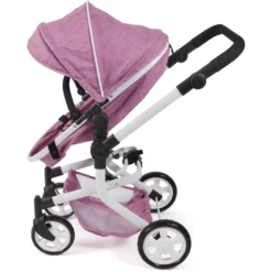 BAYER CHIC 2000 MIKA Jeans Roze Combi Poppenwagen 9 BAYER CHIC 2000 MIKA Jeans Roze Combi Poppenwagen -Speelgoed Voor Kinderen bayer chic 2000 mika jeans roze combi poppenwagen a355316 4