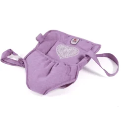 BAYER CHIC 2000 Poppen Draagriem Melange Lila -Speelgoed Voor Kinderen bayer chic 2000 poppen draagriem melange lila a297225 2
