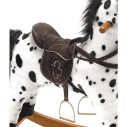 BAYER CHIC 2000 Schommelpaard CARLOTTA Wit Met Zwarte Stippen -Speelgoed Voor Kinderen bayer chic 2000 schommelpaard carlotta wit met zwarte stippen a320815 3