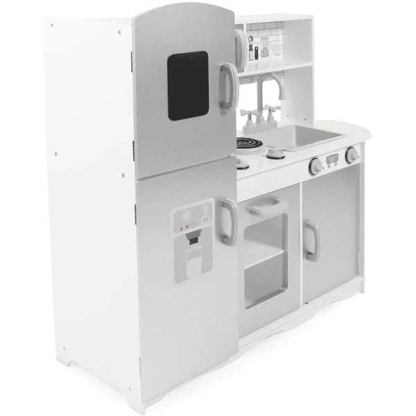 BAYER CHIC 2000 Speelkeuken Wit / Zilver 4 BAYER CHIC 2000 Speelkeuken Wit / Zilver - Afbeelding 4