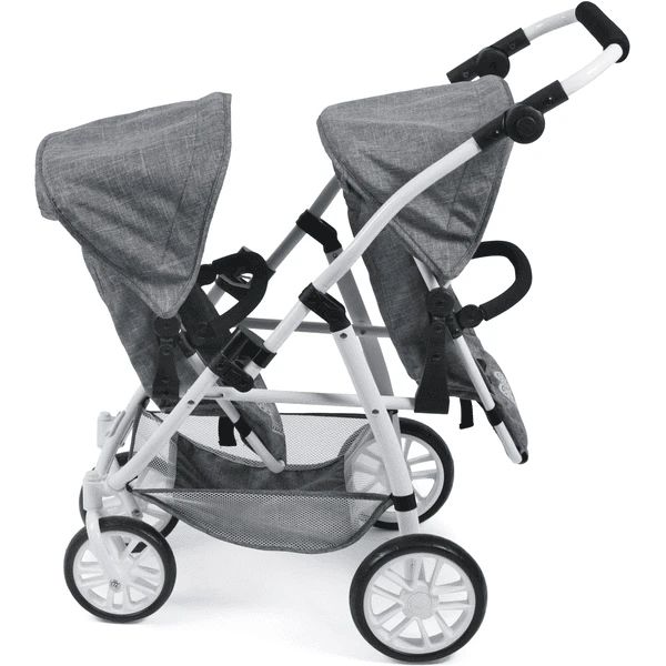 BAYER CHIC 2000 Tandem-Buggy VARIO Jeans Grey 5 BAYER CHIC 2000 Tandem-Buggy VARIO Jeans Grey - Afbeelding 5