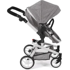 BAYER CHIC Combi Poppenwagen YOLO Grijs -Speelgoed Voor Kinderen bayer chic combi poppenwagen yolo grijs a320999 3