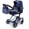 Bayer Design Combi Poppenwagen Finn, Blauw