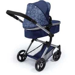 Bayer Design Combi Poppenwagen Finn, Blauw -Speelgoed Voor Kinderen bayer design combi poppenwagen finn blauw a250913 2
