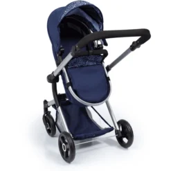 Bayer Design Combi Poppenwagen Finn, Blauw -Speelgoed Voor Kinderen bayer design combi poppenwagen finn blauw a250913 3
