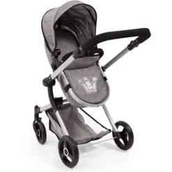 Bayer Design Combi Poppenwagen Vario Grijs -Speelgoed Voor Kinderen bayer design combi poppenwagen vario grijs a277638 2