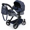 Bayer Design Combi Poppenwagen Xeo Blauw Met Sterren