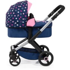 Bayer Design Combi Poppenwagen Xeo Blauw/Roze 8 Bayer Design Combi Poppenwagen Xeo Blauw/Roze -Speelgoed Voor Kinderen bayer design combi poppenwagen xeo blauw roze a372063 3