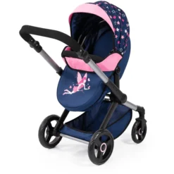 Bayer Design Combi Poppenwagen Xeo Blauw/Roze 9 Bayer Design Combi Poppenwagen Xeo Blauw/Roze -Speelgoed Voor Kinderen bayer design combi poppenwagen xeo blauw roze a372063 4
