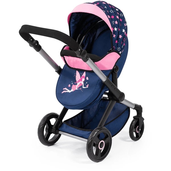 Bayer Design Combi Poppenwagen Xeo Blauw/Roze 5 Bayer Design Combi Poppenwagen Xeo Blauw/Roze - Afbeelding 5