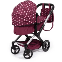 Bayer Design Combi Poppenwagen Xeo Bordeaux -Speelgoed Voor Kinderen bayer design combi poppenwagen xeo bordeaux a372064 2