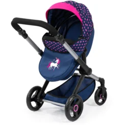 Bayer Design Combi Poppenwagen Xeo Eenhoorn -Speelgoed Voor Kinderen bayer design combi poppenwagen xeo eenhoorn a372067 4