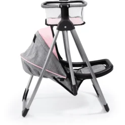 Bayer Design Poppen Kinderstoel Trio Grijs/roze, Met Vlinder -Speelgoed Voor Kinderen bayer design poppen kinderstoel trio grijs roze met vlinder a313514 2