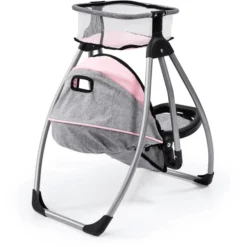 Bayer Design Poppen Kinderstoel Trio Grijs/roze, Met Vlinder -Speelgoed Voor Kinderen bayer design poppen kinderstoel trio grijs roze met vlinder a313514 3