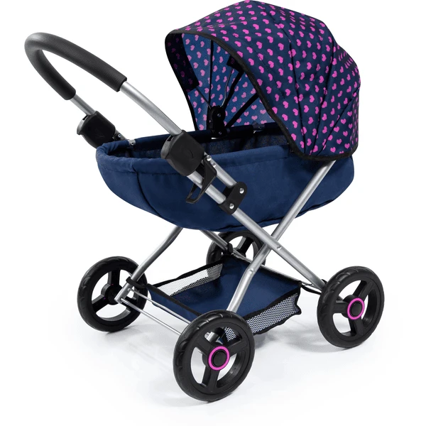 Bayer Design Poppenwagen Gezellig Blauw Eenhoorn 2 Bayer Design Poppenwagen Gezellig Blauw Eenhoorn - Afbeelding 2