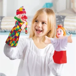 Beluga Punch En Judy Show Handpop Set -Speelgoed Voor Kinderen beluga punch en judy show handpop set a317277 3