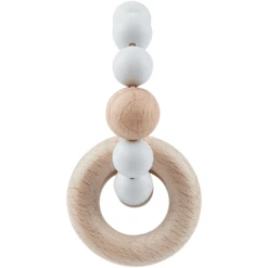 Bieco Bijtring Met Siliconenketting Grijs -Speelgoed Voor Kinderen bieco bijtring met siliconenketting grijs a304429 2