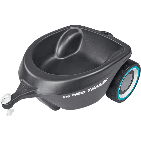 BIG Bobby Auto Neo Trailer, Antraciet 2 BIG Bobby Auto Neo Trailer, Antraciet - Afbeelding 2