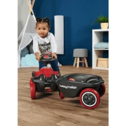 BIG Bobby Auto NEXT Aanhangwagen, Grijs -Speelgoed Voor Kinderen big bobby auto next aanhangwagen grijs a318036 3