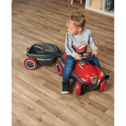 BIG Bobby Auto NEXT Aanhangwagen, Grijs -Speelgoed Voor Kinderen big bobby auto next aanhangwagen grijs a318036 4