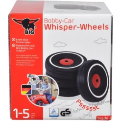BIG Bobby Car Fluisterbanden/Whisper Wheels -Speelgoed Voor Kinderen big bobby car fluisterbanden whisper wheels a006492 2