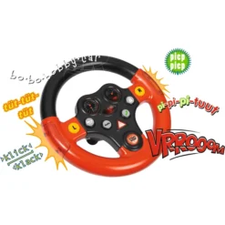BIG BOBBY Car Multi-Sound Wheel 56459 8 BIG BOBBY Car Multi-Sound Wheel 56459 -Speelgoed Voor Kinderen big bobby car multi sound wheel 56459 a057133 3