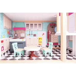 Bino Groot Poppenhuis -Speelgoed Voor Kinderen bino groot poppenhuis a293644 4