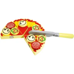 BINO Pizza In Partjes -Speelgoed Voor Kinderen bino pizza in partjes a024162 3