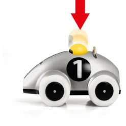 BRIO® Push And Go Racewagen Zilver 30232 -Speelgoed Voor Kinderen brio push and go racewagen zilver 30232 a271437 2