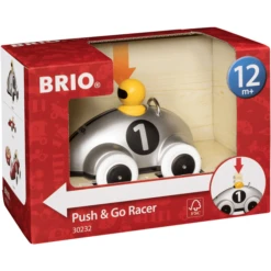 BRIO® Push And Go Racewagen Zilver 30232 -Speelgoed Voor Kinderen brio push and go racewagen zilver 30232 a271437 3