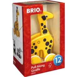 BRIO Trekspeelgoed Giraf -Speelgoed Voor Kinderen brio trekspeelgoed giraf a004437 4