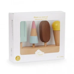 Cam Cam Copenhagen Cam Cam® COPENHAGEN Houten IJsset - FSC 100% Natural -Speelgoed Voor Kinderen cam cam copenhagen houten ijsset fsc 100 natural a384754 2